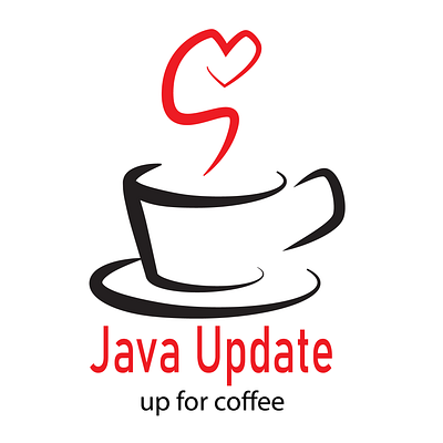 Java Update Dating Logo branding design graphic design illustration logo vector