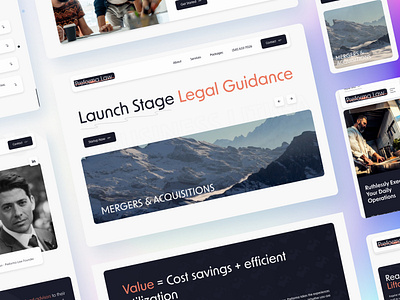 Preforma - Law Company Website corporate website design landing law company website ui webdesign website