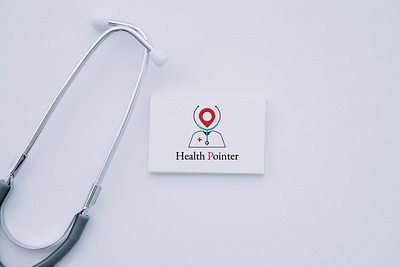 Health Pointer (unused logo) best logo brand idendity branding design graphic design graphicaim health logo logo modern logo vectplus