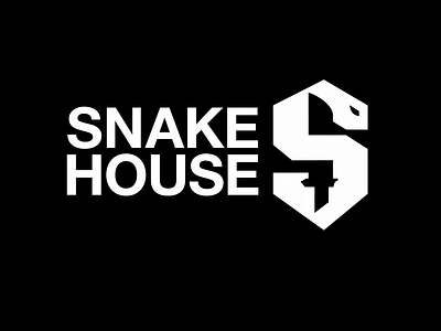 Snake House Ident branding collective design digital house initial key knife komorowski logotype magic sculpture snake typography vector visual