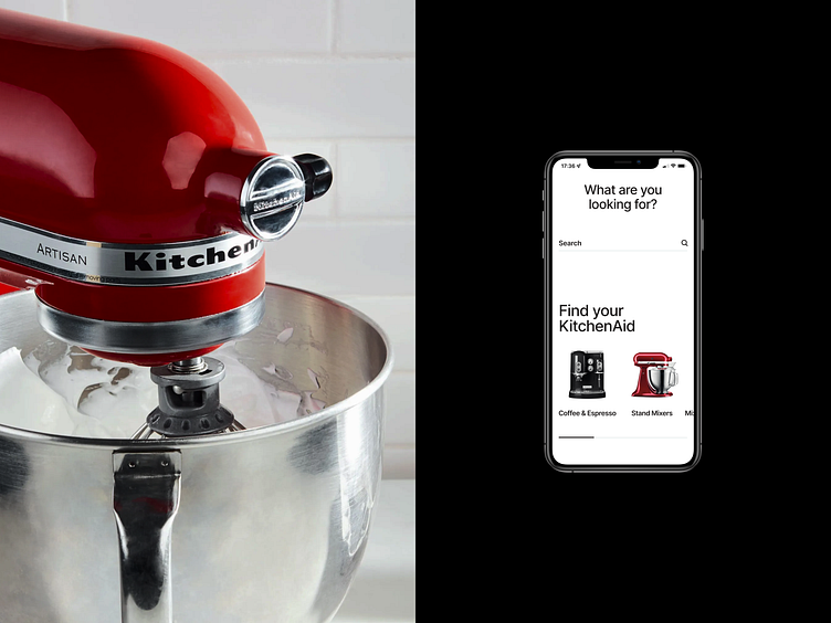 KitchenAid — site Redesign by Tentu Agency on Dribbble