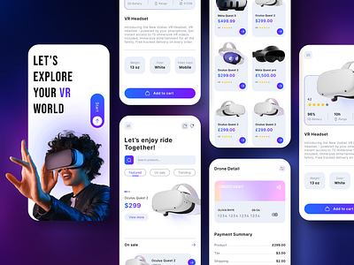 VRQuest: Discover Extraordinary Worlds at Your Fingertips! apple store apple vision pro ar augmented reality concept design fluttertop gear glasses headset ios mobile mobile app reality virtual experience virtual reality vision pro vr vr headset vrglasses