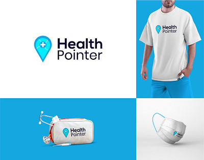Health Pointer Logo Design brand identity brand identy branding company identity design graphic design logo