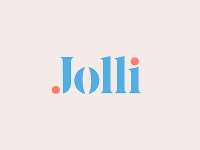 Jolli logo + motion branding design logo motion motion graphics typography