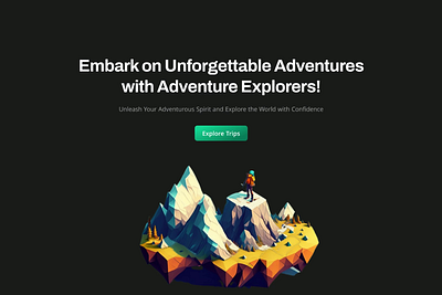 Adventure Awaits: Unleash Your Inner Explorer app design ui user interface ux visual design