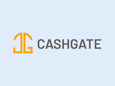 CashGate logo bank branding cash design finance gate graphic design illustration logo minimal money vector