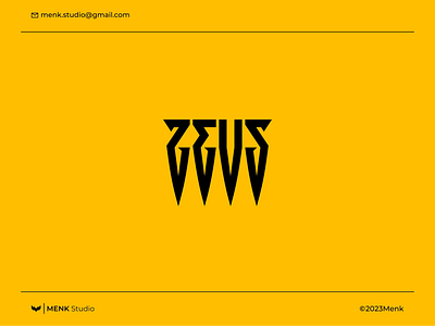 Zeus Logotype (Forsale) brand brand and identity branding design forsale illustration lettering logo logo forsale logomark logotype luxury monogram zeus