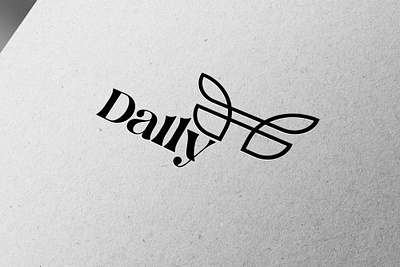 Dally(unused) best logo branding butterfly butterfly logo design fashion fashion logo graphic design illustration logo logo design logo for sale ui vector