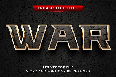 cracked font vector text effect alphabet typeset