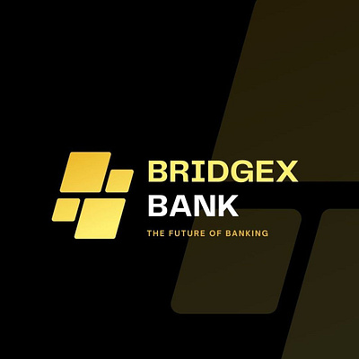 Bridgex Bank logo branding design graphic design logo motion graphics video