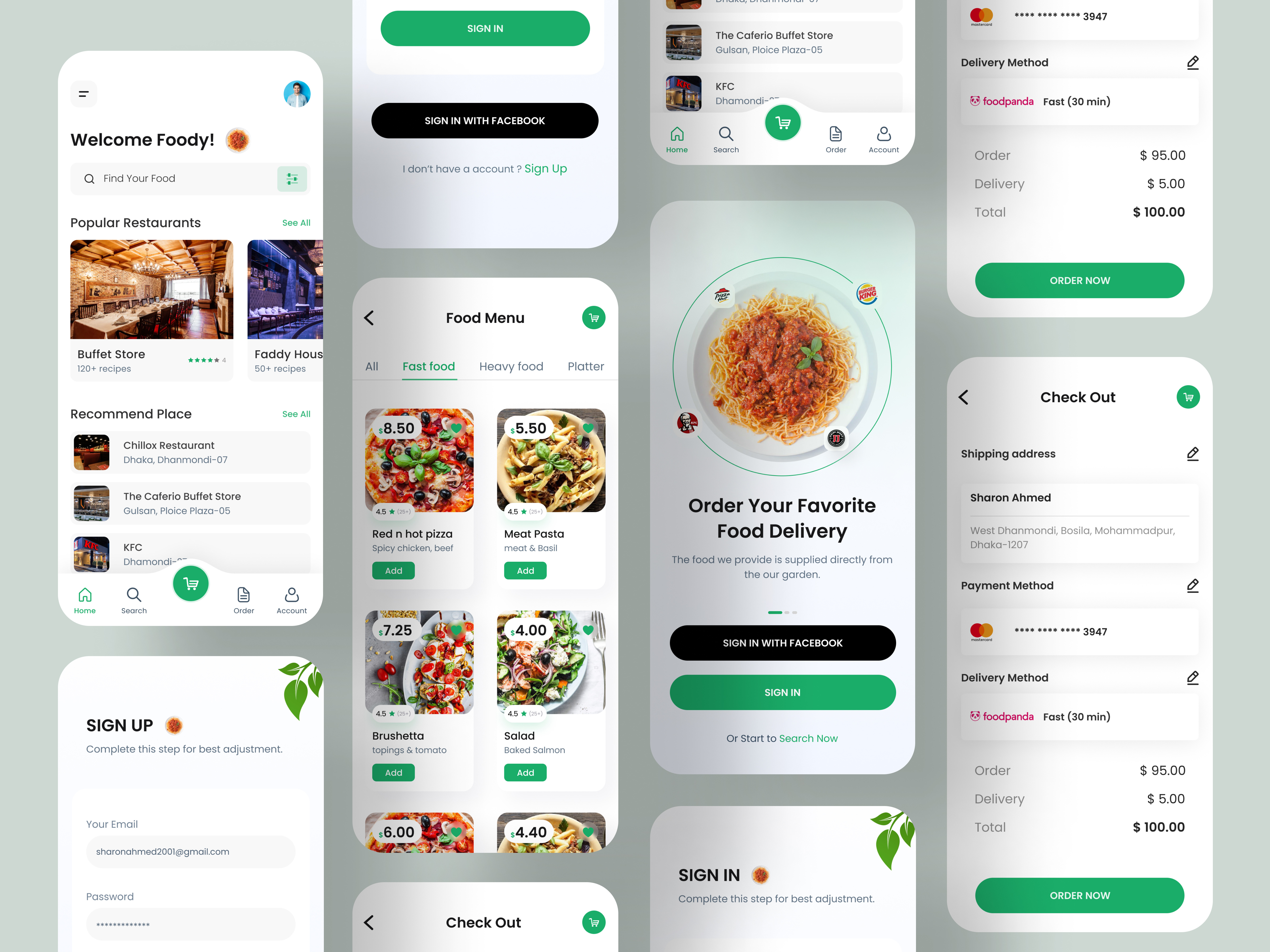 Example of Complete Ios & Android App Design  