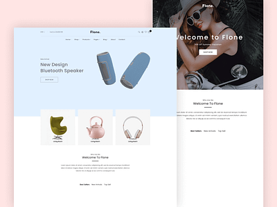Minimal Shopify Theme - Flone women fashion