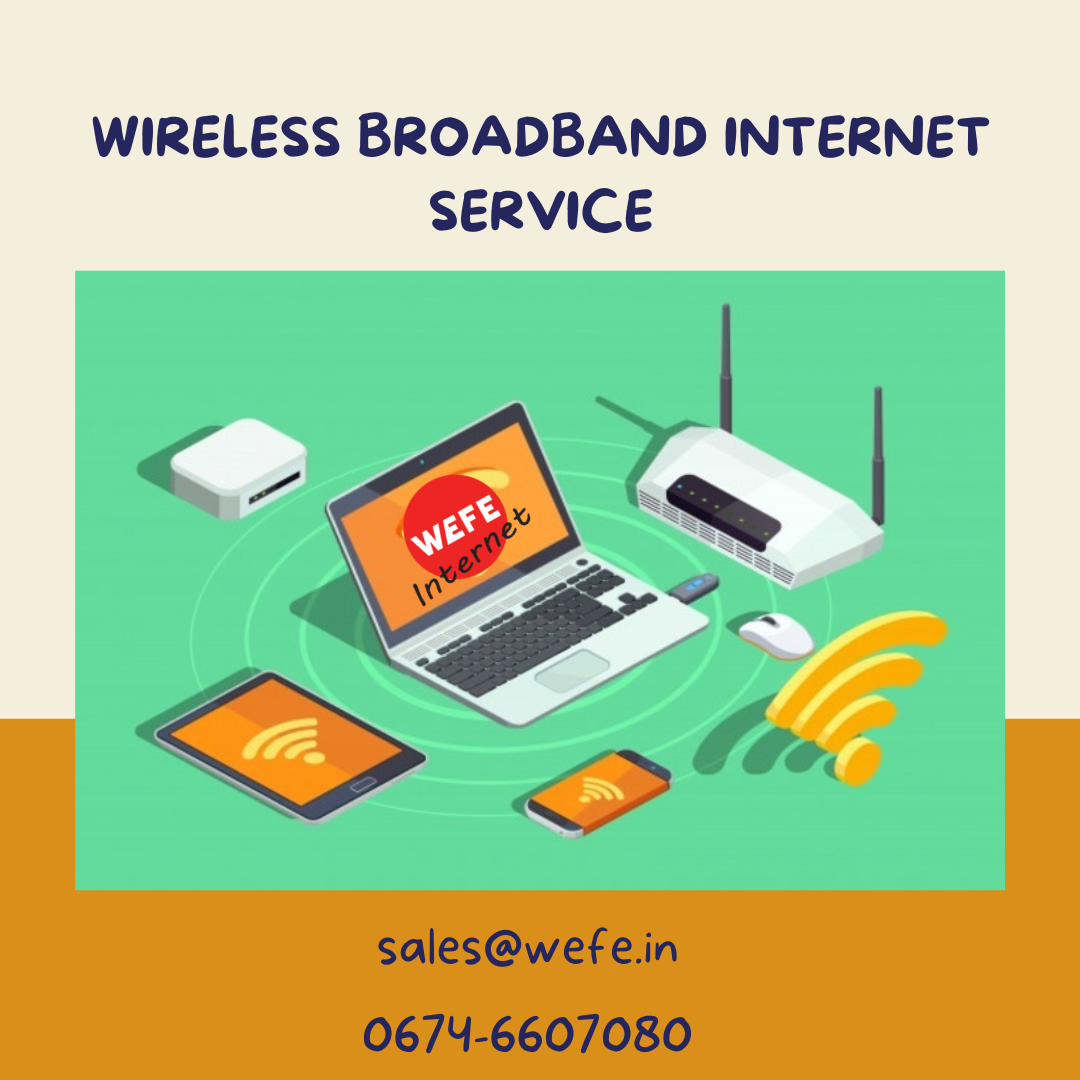 Wireless Broadband Service by we fe on Dribbble