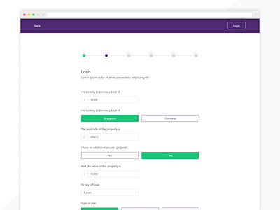 Roshi finance app financial form ui ui design ui ux ux ux design