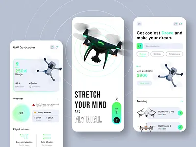 WingedSky Drones: Take Flight with WingedSky Drones and Capture aerial camera dji dji inspire dji mini dji phantom dji spark drone drone delivery app fluttertop graphic design map mavic mobile app phantom product quadcopter quadrocopter tracking uav