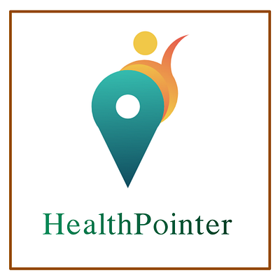 Concept : HealthPointer - Logo Design (Unused ) be bestlogo branding design graphic design illustration logo