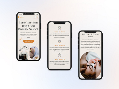 Top On-Demand Beauty Salon Website and Mobile App Design beauty app best website mobile app salon app salon website design ui website design