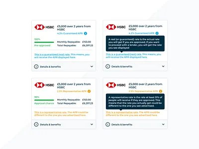 Loan offers HSBC finance app financial mobile app ui ui design ui ux ux ux design