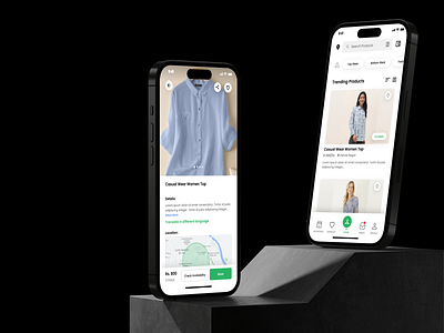 Rental Wardrobe - UX/UI Design app appdesign branding design ecommerce ui uidesign ux uxdesign visual