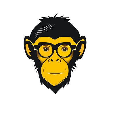 Monkey Mascot Logo agile elegant friendly mascot minimal minimalist monkey playful ux