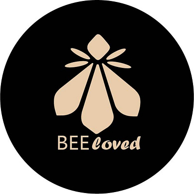 Beeloved logo branding design illustration logo vector