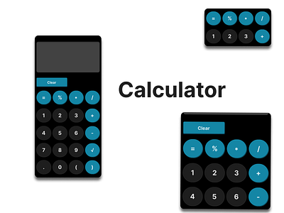 Calculator calculator dailyui design ui