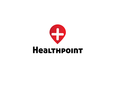 Health Point logo (unused) branding design graphic design health care health logo illustration letter logo logo medical medpluse typography ui ux vector