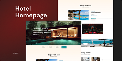 HotelCayoBeach design ui ux