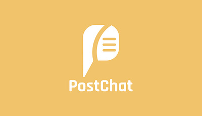 PostChat Logo Identity brand identity branding chat chat app graphic design logo logo design logo identity microphone news news media podcast podcast app social media