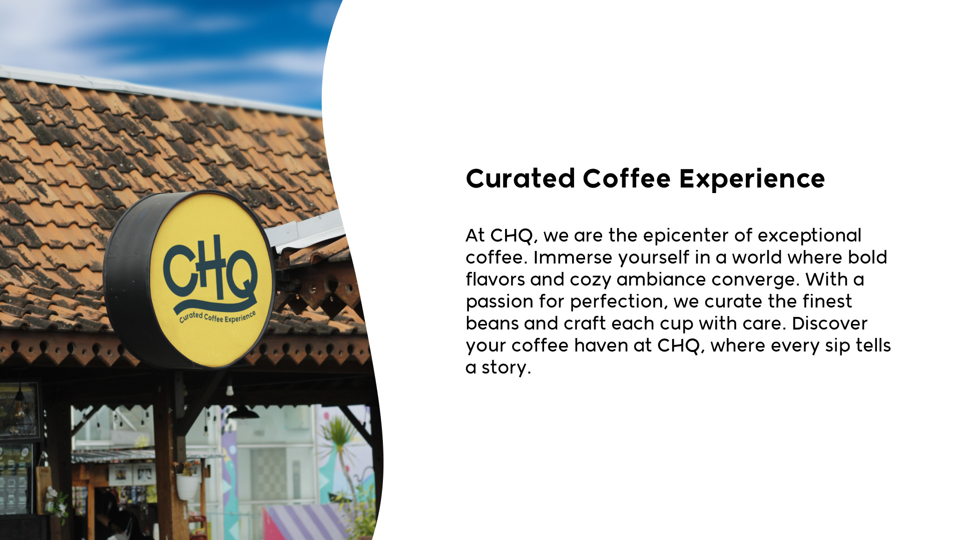 Cafe Head Quarters brand brand identity branding graphic design logo logo design visual identity