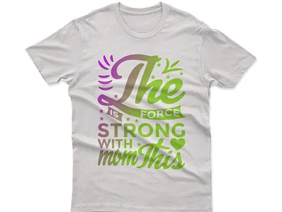 Typography T-shirt Design branding design graphic design illustration modern t shirt retro t shirt design typography vector