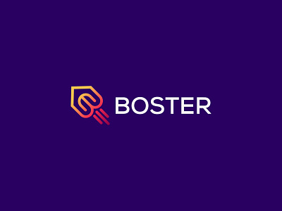 Boster Logo design, Letter B + Bost Logo design apps icon bost brand identity branding business logo company logo growth identity letter b letter mark b logo logo design logodesigner logos logotype modern minimalist monogram symbol up arrow visual identity