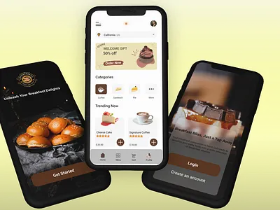 Bakery App Case Study app bakery app case study figma google certificate graphic design ui ux