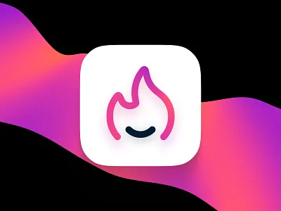 Fitjoy | Burn calories with ease. app appicon design fit fitness icon ill illustration logo ui