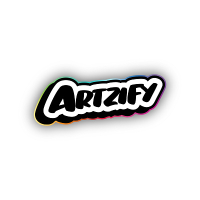 Artzify Online Store brand identity brand visuals branding design graphic design illustration logo typography