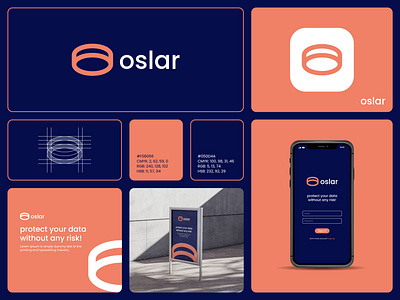 oslar - Logo Design Concept blockchain brand identity branding cloud coin concept crypto data designer portfolio designs hosting letter o logo logo designer modern saas server storage tech transfer