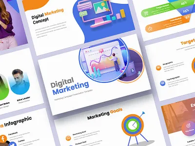 Digital Marketing Strategy Template advertising