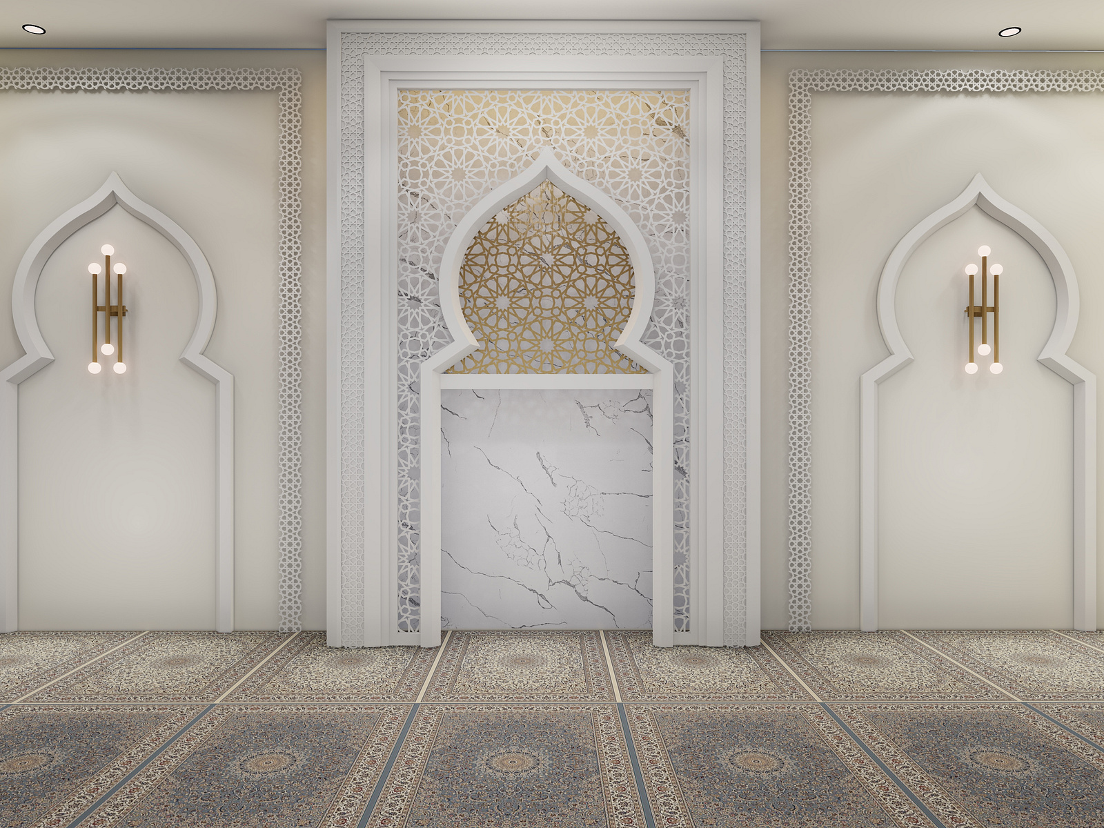 PRAYER ROOM INTERIOR DESIGN by Iqra Mehmud on Dribbble