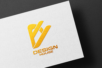 DH logo Design. Building Logo Ideas.