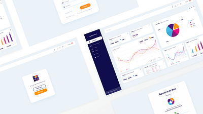 Financial Dashboard - UI brand design branding dashboard design ui ux vector