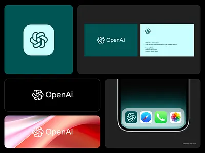 Open Ai logo redesign abstract brand identity branding business card chatgpt corporate creative design figma logo logo designer logo mark logo redesign logodesign logotype minimal modern logo open ai rebranding