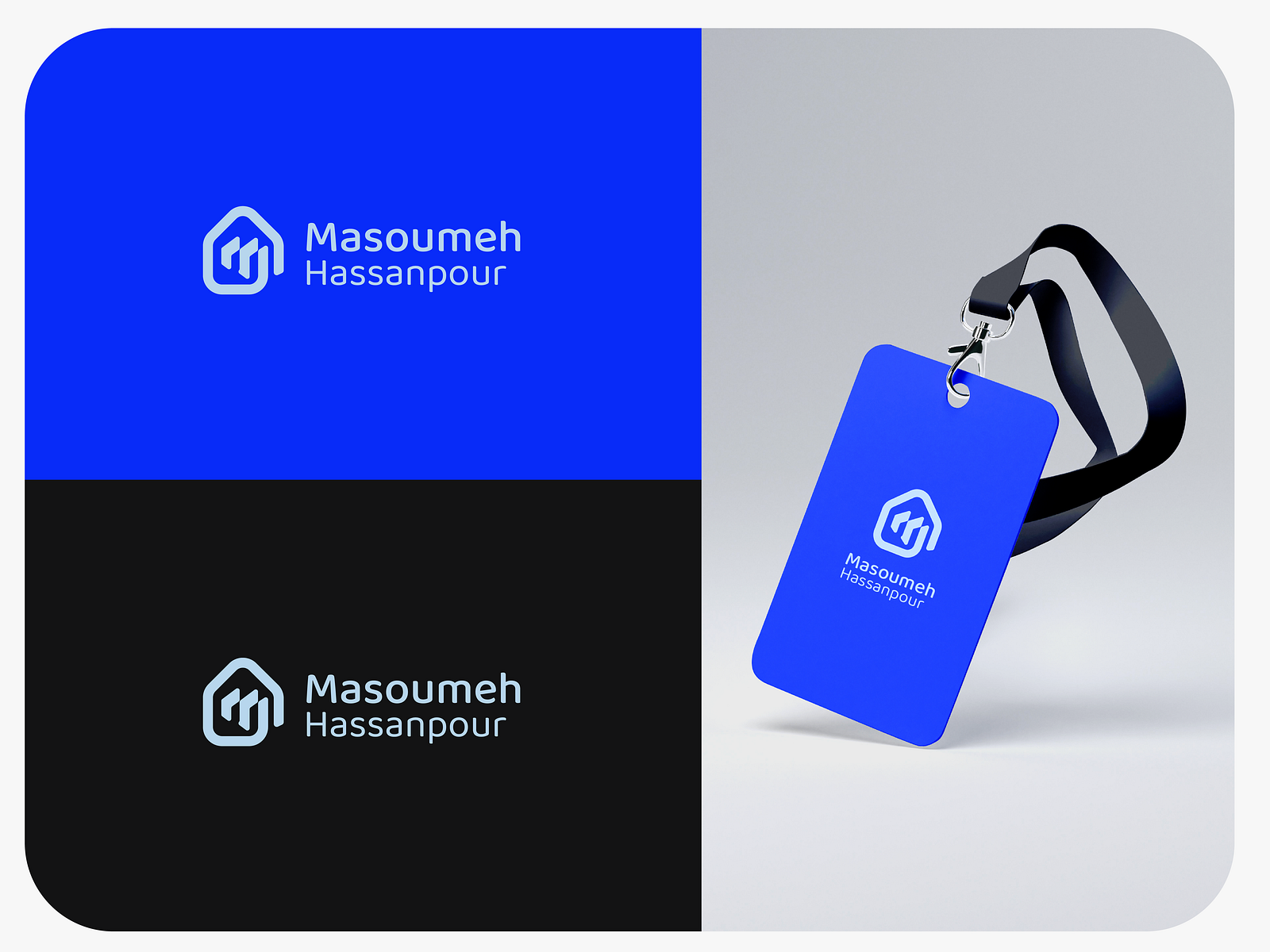 M home logo by alireza zamani on Dribbble