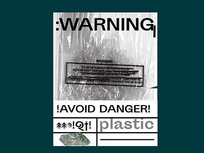 Poster design - plastic awareness ads awarness branded collateral campiagn climate eco freelancer graphic design oanamaries plastic poster posterdesign ui
