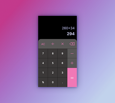 Calculator Mock-up By Heyam On Dribbble