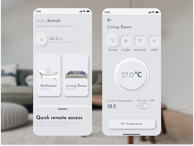 Smart Home UI/UX Design 3d animation branding designer dribbble figma google graphic design logo mobile design mobile ui design mobile uiux design motion graphics ui uiux