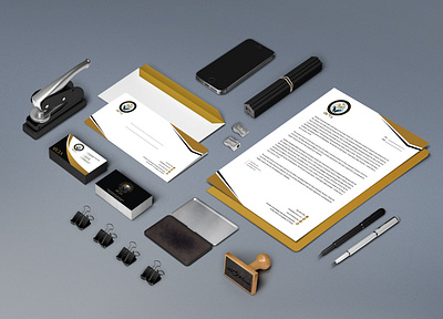 Corporate Identity Package Design branding card corporate creative design graphic design identity illustration letterhead logo logodesign logos minimal modern package service simple vector