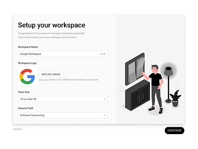 First setup design form setup ui ux web