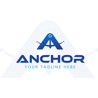 Anchor - Logo Design | Minimalist | Modern | Logo brand identity