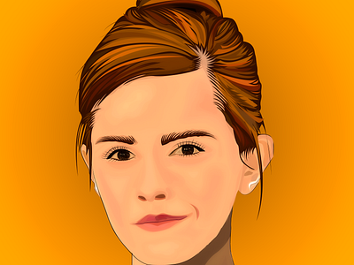 Digital art of Emma Watson deneth design digital arts drawing emma emma watson illustration illustrations