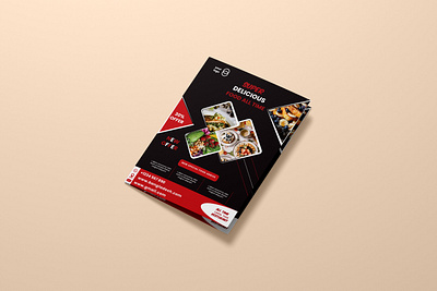 food flyer brochure design brochure design creative business cover graphic design illustration